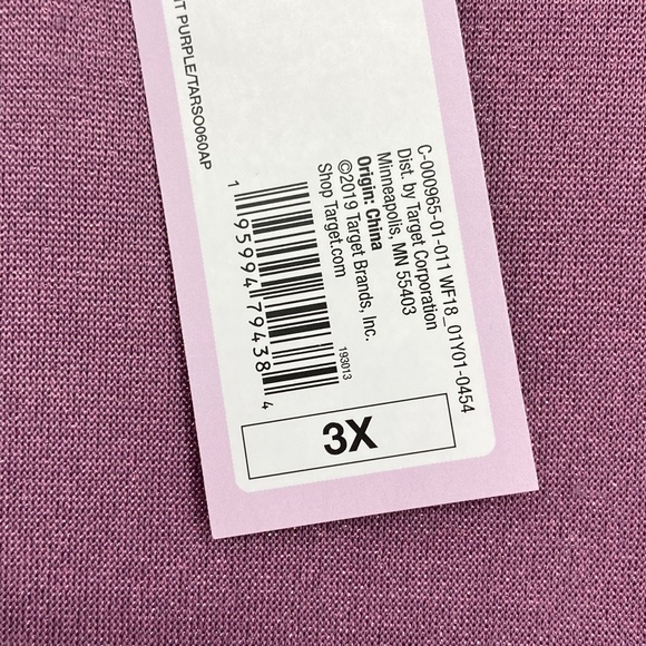 Wild Fable Juniors Size 3X Cut Out Bodycon Short Dress Purple Lurex Long Sleeves - Picture 7 of 10